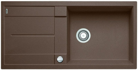 Кухонная мойка BLANCO METRA XL 6S SILGRANIT мускат с клапаном-автоматом (арт.521896)