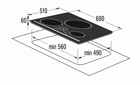 Электрическая поверхность GORENJE it 630 bc