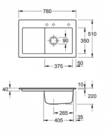 Кухонная мойка Villeroy&Boch Subway 45 671402i5 Sand