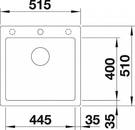 Кухонная мойка Blanco PLEON 5 SILGRANIT бетон гранит 525304