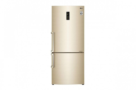 Холодильник LG GB-B548GVQZE бежевый