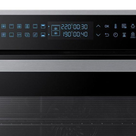 Духовой шкаф SAMSUNG Dual Cook Flex NV75N7646RS нержавеющая сталь
