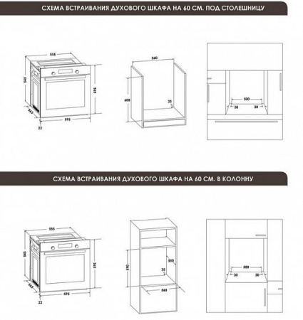 Духовой шкаф SCHAUB LORENZ SLB EW6840
