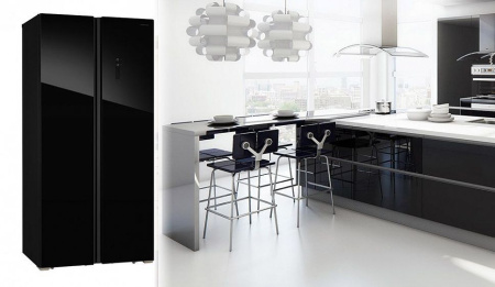 Холодильник HIBERG RFS-480D NFGB