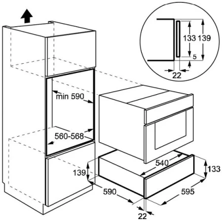 Вакуумный упаковщик DE DIETRICH DWD4820W