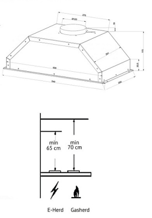 Вытяжка KUPPERSBERG INTOUCH 60 C