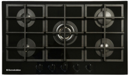 Газовая поверхность ELECTRONICSDELUXE GG51130245F TC-000 стекло черное
