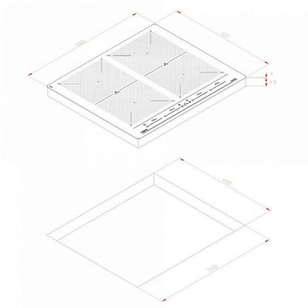 Варочная панель TEKA IZF 64600 BK MSP