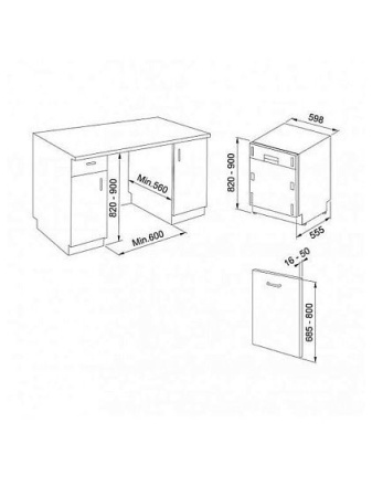 Посудомоечная машина FRANKE FDW 614 D10P DOS C (117.0611.674)