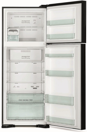 Холодильник HITACHI R-VG 542 PU7 GGR графитовое стекло