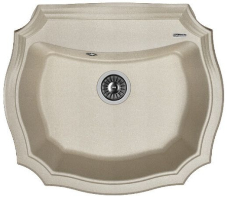 Кухонная мойка FLORENTINA Эмилия 640 грей (20.355.D0640.305)