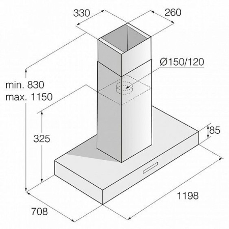 Вытяжка ASKO CI41230G