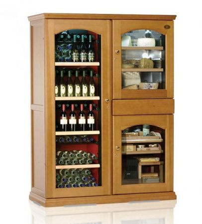 Винный шкаф IP INDUSTRIE CEXK 2503 NU (цвет - орех) серии wood