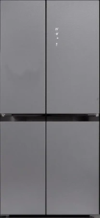 Холодильник LEX LCD450 steel point Cross Door