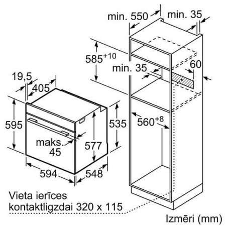 Духовой шкаф BOSCH HBG7721B1