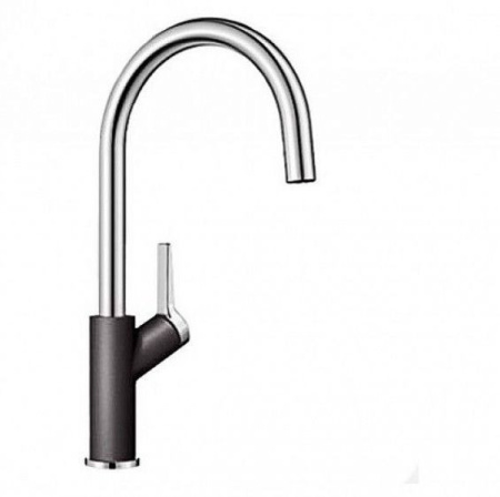 Смеситель для мойки BLANCO CARENA 520972 тёмная скала
