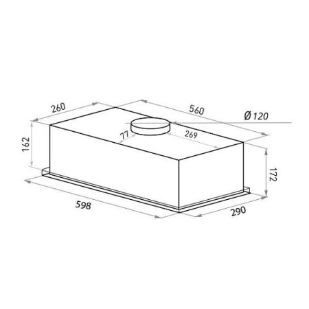 Вытяжка MAUNFELD Box Push 60 белый