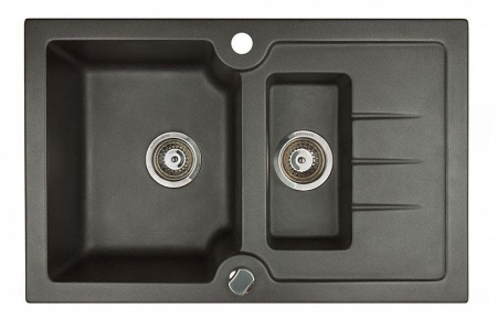 Кухонная мойка KUPPERSBERG modena 1,5b1d black
