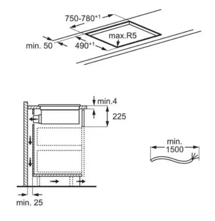 Варочная поверхность ELECTROLUX ECC8344