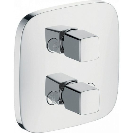 Переключатель потоков HANSGROHE PuraVida iControl 15777000 хром 235563