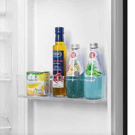 Холодильник MAUNFELD MFF177NFB Slim Inverter
