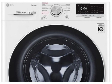 Стиральная машина LG F4V5VG0W белый