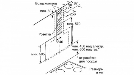 Вытяжка NEFF D95FHP1S0
