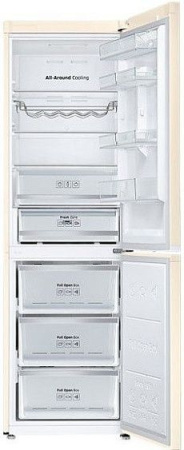 Холодильник Samsung RB38J7830EF бежевый — фото