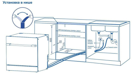 Посудомоечная машина HAIER HDWI8-58BK3RU