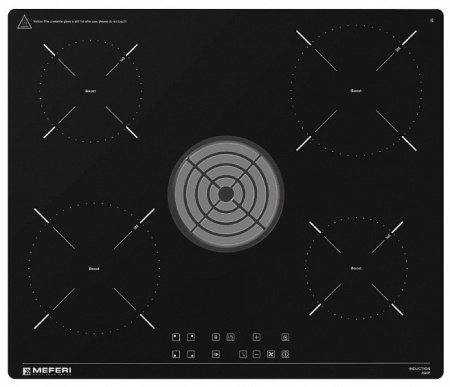 Варочная поверхность MEFERI XSMART60BK POWER