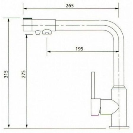 Смеситель KAISER Teka 13044-5
