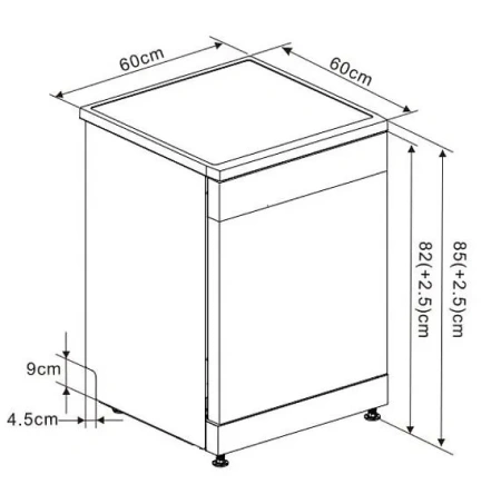 Посудомоечная машина ARDO DTH1563X2