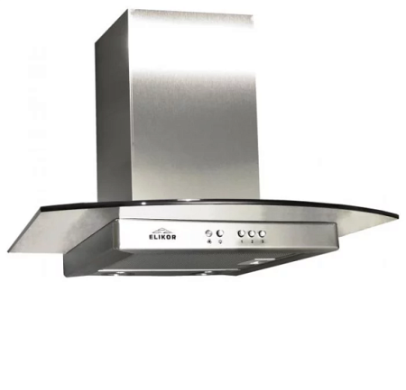 Каминная вытяжка Elikor Кристалл 60 нержавейка (430)