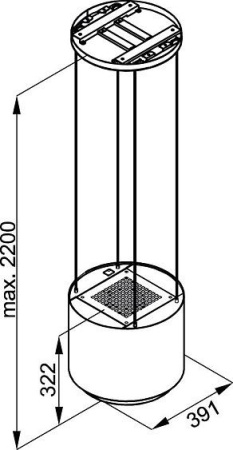 Вытяжка BRANDT BHI2353G