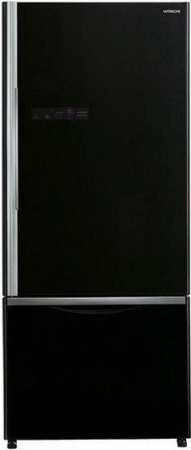 Холодильник HITACHI R-B 502 PU6 GBK черное стекло