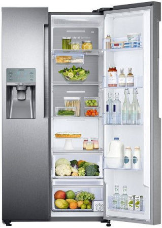 Холодильник Samsung RS58K6588SL серебристый