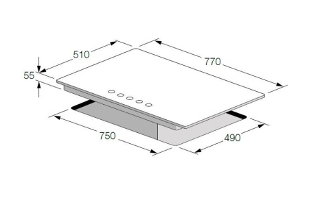 Варочная панель FULGOR FCH 775 G WK BK