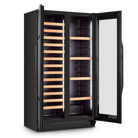 Винный шкаф CASO WineChef Duo 122 Black