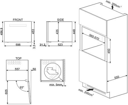 Винный шкаф Smeg CVI618NXS