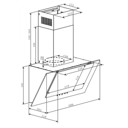 Вытяжка SCHAUB LORENZ SLD DL5127