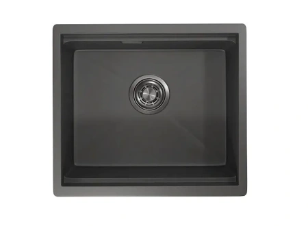 Кухонная мойка GRANULA KS-5045U графит матовый