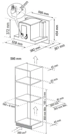 Кофемашина DE DIETRICH DKD4810N