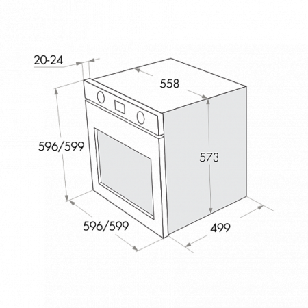 Электрический духовой шкаф MAUNFELD MEOXN.626RBGB.TA