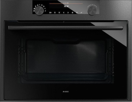 Встраиваемая микроволновая печь ASKO OM8487B Full Black Steel