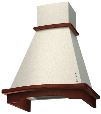 Вытяжка KRONASTEEL gretta 600 золотой структурный c push button