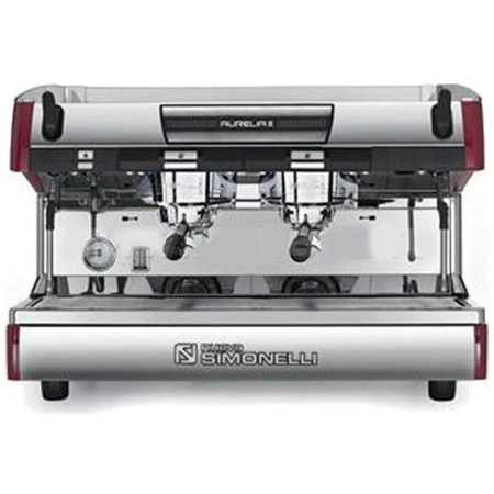 Кофемашина NUOVA SIMONELLI Aurelia II 2Gr S red