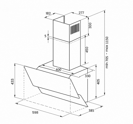 Вытяжка KUPPERSBERG F 600 C