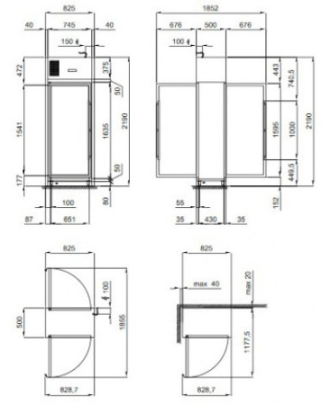 Винный шкаф GEMM WL5/122S