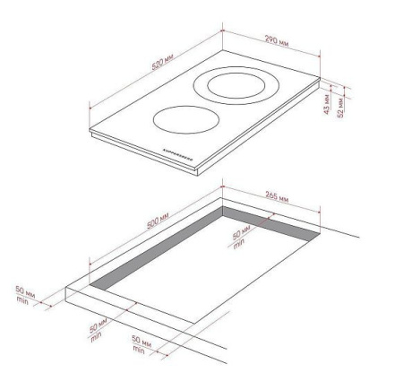 Варочная поверхность KUPPERSBERG ECO 322