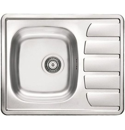 Кухонная мойка ALVEUS Zoom 10 LEI-90 1098941 (в комплекте с сифоном 1102384)